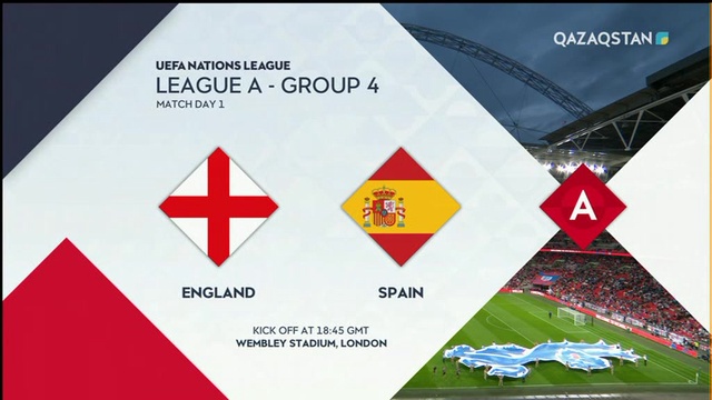 09.09.2018 – Футбол. УЕФА Ұлттар Лигасы. Англия - Испания (Толық нұсқа)
