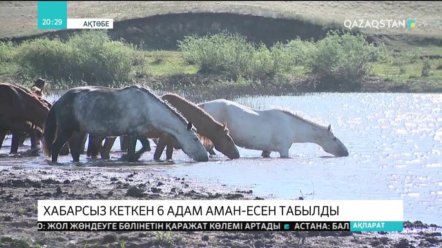 Ақтөбе облысында хабарсыз кеткен 6 адам  аман-есен табылды