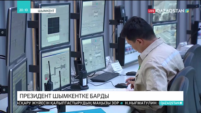 Нұрсұлтан Назарбаев Шымкент қаласына барды