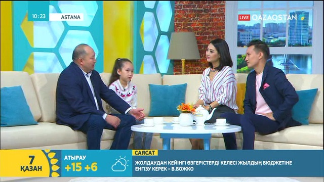 07.10.2018 – Tańsholpan. Таңғы ақпаратты-сазды бағдарлама (Толық нұсқа)