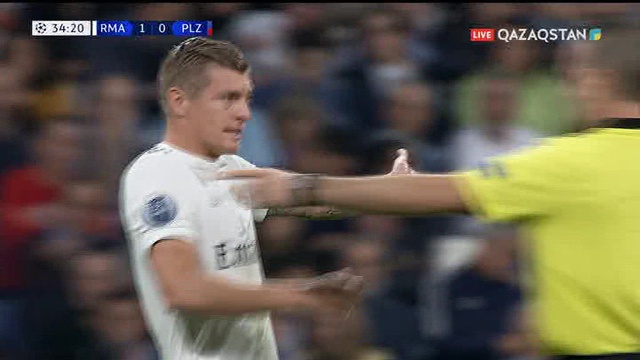 24.10.2018 - Футбол. УЕФА Чемпиондар лигасы. Реал (Мадрид, Испания) - Виктория (Чехия) (Толық нұсқа)