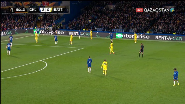 26.10.2018 - Футбол. УЕФА Еуропа лигасы. Челси (Англия) - Батэ (Беларусь) (Толық нұсқа)