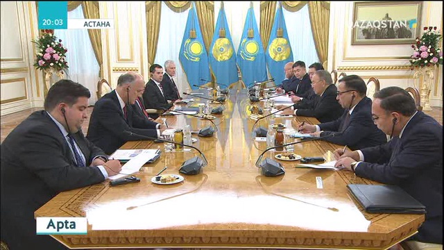 Осы аптада Нұрсұлтан Назарбаев АҚШ-тың Сауда министрімен кездесті