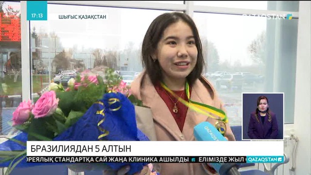 Шығыс Қазақстанның оқушылары Бразилияда өткен білім сайысында 5 алтын медаль жеңіп алды