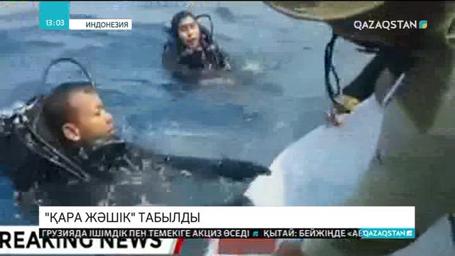 Дайверлер Индонезияда құлаған ұшақтың бөлшектері мен «қара жәшігін» тапты