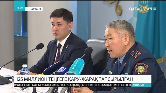 Қазақстандықтар биыл полицияға 125 миллион теңгеге қару-жарақ өткізді