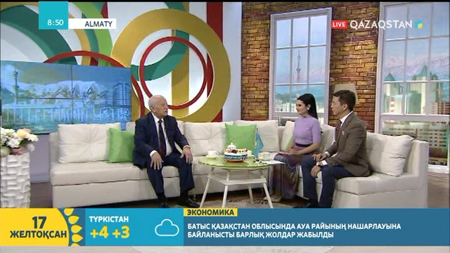 17.12.2018 – Tańsholpan. Таңғы ақпаратты-сазды бағдарлама (Толық нұсқа)