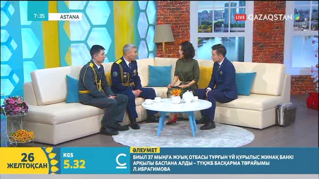 26.12.2018 – Tańsholpan. Таңғы ақпаратты-сазды бағдарлама (Толық нұсқа)
