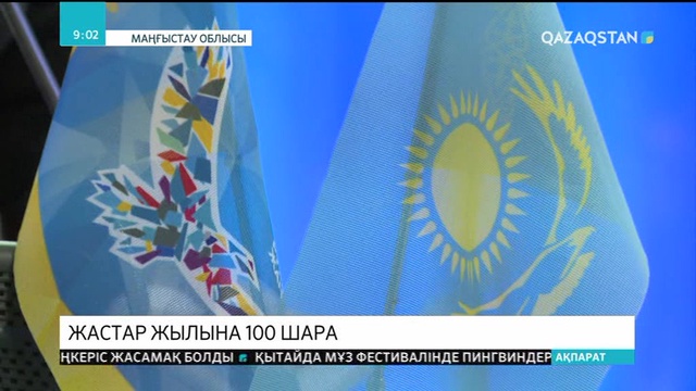 Жастар жылында Маңғыстау өңірінде 100 шара өтеді