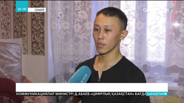 Семейде әскери қызметкер өрттен 15 адамды құтқарып қалды