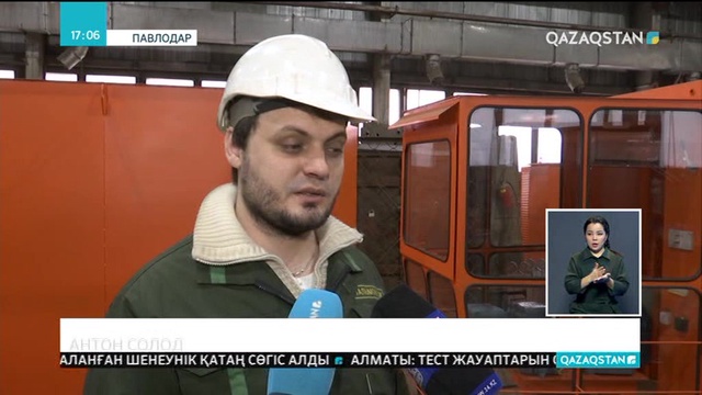 Павлодарлық машина жасаушылар жаңа кранды сынақтан өткізді