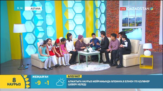 08.03.2019 – Tańsholpan. Таңғы ақпаратты-сазды бағдарлама (Толық нұсқа)