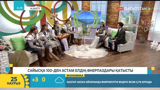 25.03.2019 – Tańsholpan (Таңшолпан). Таңғы ақпаратты-сазды бағдарлама (Толық нұсқа)