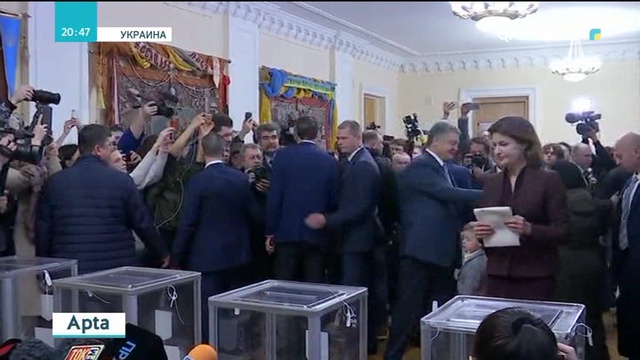 Украинада Президент сайлауы өтіп жатыр