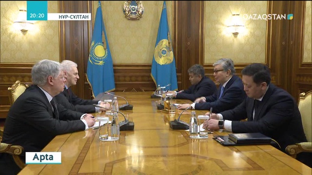 Мемлекет басшысы Ресей Президентінің көмекшісі Андрей Фурсенконы қабылдады