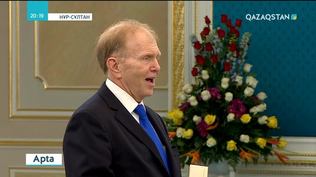 ҚР Президенті АҚШ елшісінен сенім грамотасын қабылдады