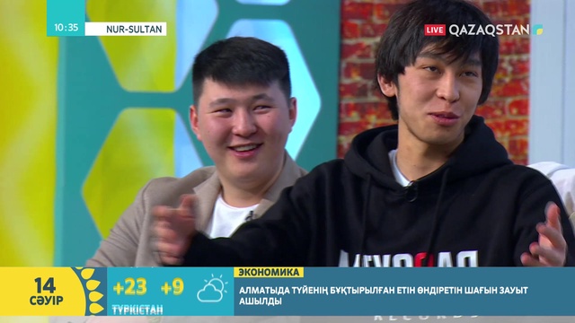 14.04.2019 – Tańsholpan (Таңшолпан). Таңғы ақпаратты-сазды бағдарлама (Толық нұсқа)