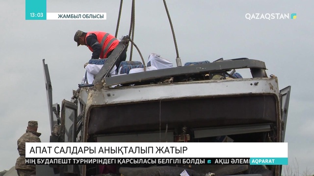 Қордайдағы жол апатынан зардап шеккен 9 адам ауруханада жатыр