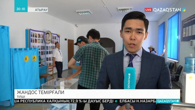 Түркістанда да дауыс беру аяқталса, Атырауда сайлау жалғасуда