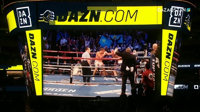 Кәсіпқой бокс. Геннадий Головкин (Қазақстан) — Стив Роллс (Канада).