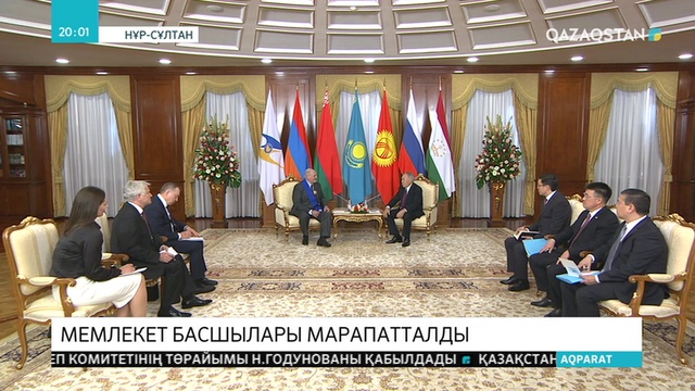 Елбасы Нұрсұлтан Назарбаев Беларусь Республикасының Президенті Александр Лукашенкомен кездесті