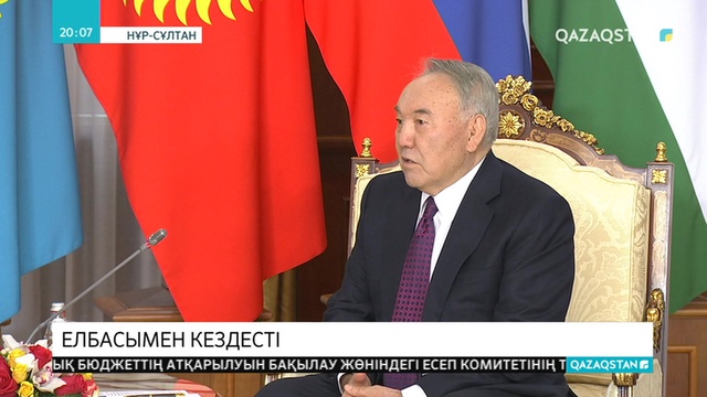 Нұрсұлтан Назарбаев Тәжікстан президенті Эмомали Рахмонмен кездесті
