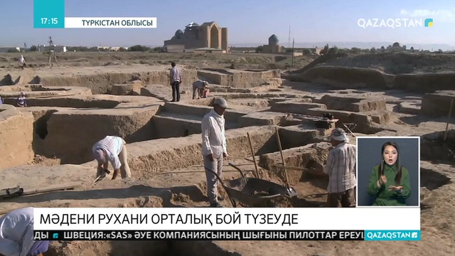 Түркістанда мәдени-рухани орталық салынып жатыр