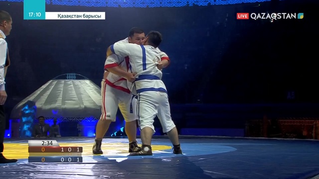 «Қазақстан барысы-2019» жартылай финал: Ерасыл Қажыбаев пен Айбат Сейтен