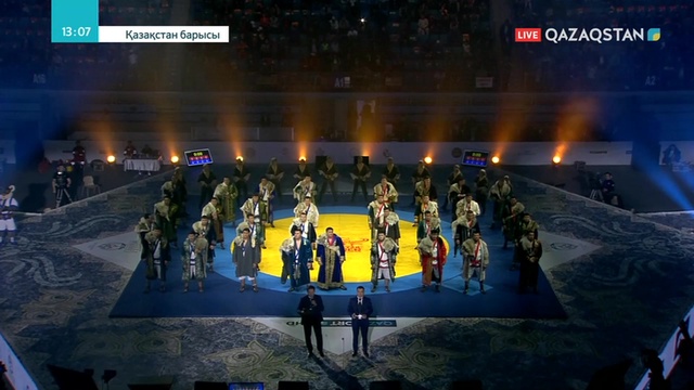 «Қазақстан барысы-2019»  республикалық турнирінің ашылу салтанаты