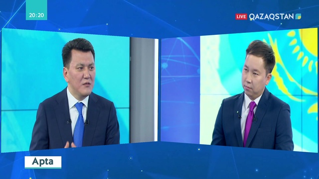 Ерлан Қарин «Апта» бағдарламасында қонақта болды