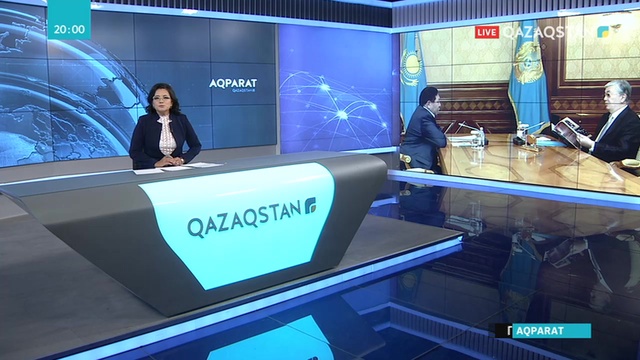 Президент Қ.Қуанышбаев атындағы қазақ драма театрының директоры Талғат Теменовты қабылдады