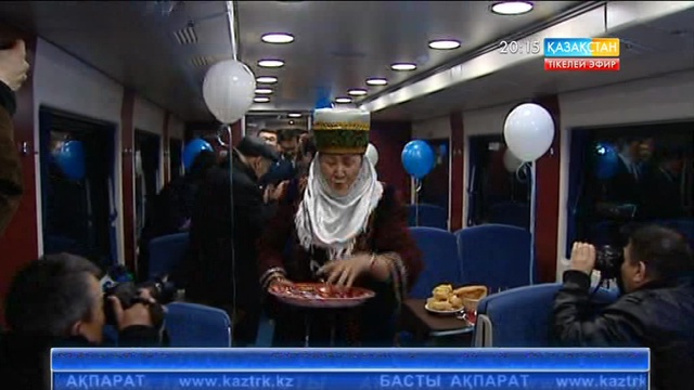 Алматы-Ташкент пойызы жолға шықты