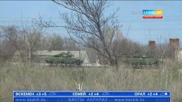 Украина маңына танкілер жеткізілді