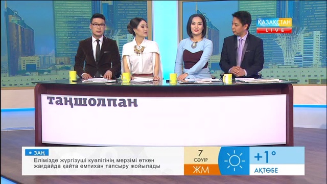 «Көзайым» телехикаясының актері Нұрболат Абдуллин «Таңшолпанда» қонақта