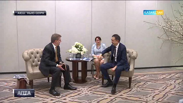 Премьер-Министр Бақытжан Сағынтаев АҚШ-тың ірі қаржы институттарының басшыларымен кездесу өткізді