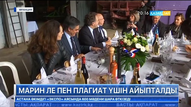 Франция президенттігіне кандидат Марин Ле Пен плагиат үшін айыпталды