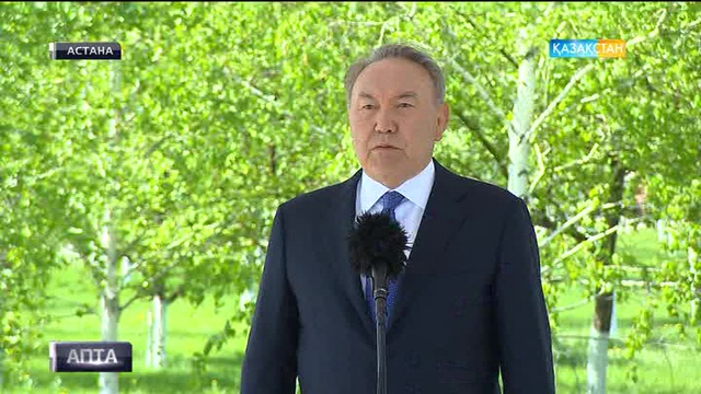 Осы аптада Мемлекет басшысы Нұрсұлтан Назарбаев екінші дүниежүзілік соғыс қаһармандарының рухына тағзым етті