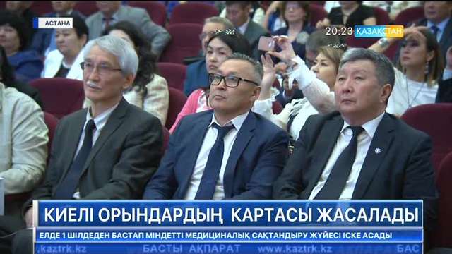 «Қазақстанның киелі жерлерінің картасы» жобасын жүзеге асыру үшін арнайы жұмыс тобы мен ғылыми сараптамалық кеңес құрылды