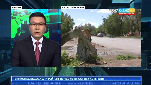 Батыс Қазақстанда үш аудан мен қаланың жартысы жарықсыз қалды