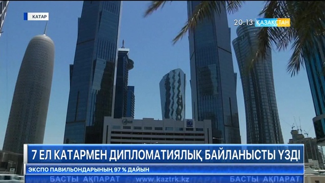 7 ел Катармен дипломатиялық байланысты үзді