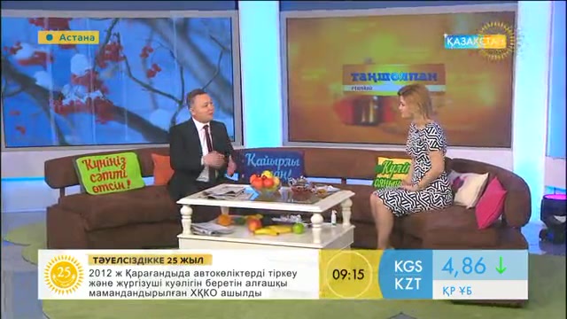 Таңғы ақпаратты-сазды бағдарлама (08.12.2016)