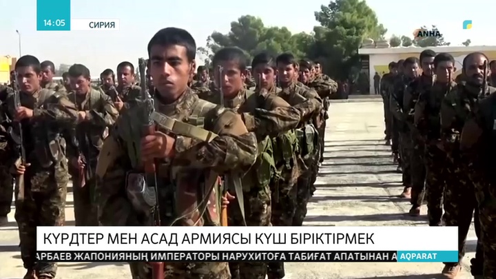 Күрдтер мен Асад армиясы күш біріктірмек