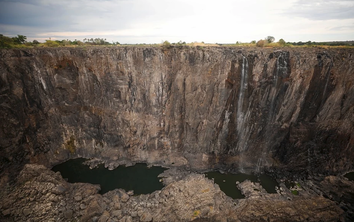Әлемдегі ең үлкен сарқырама құрғап қалды