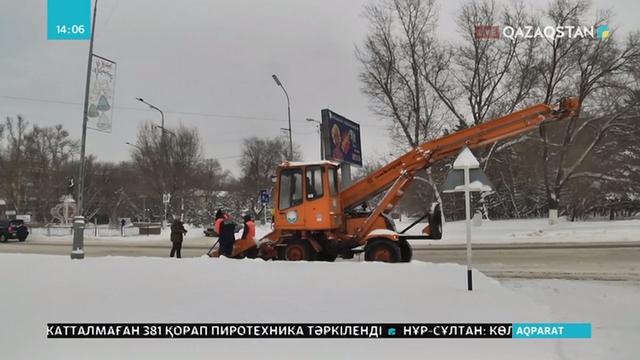 Қардың қалыңдығы 60 сантиметрге жетті
