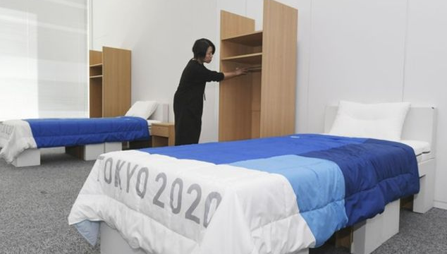 Токио Олимпиадасына қатысушылардың төсегі картоннан жасалады