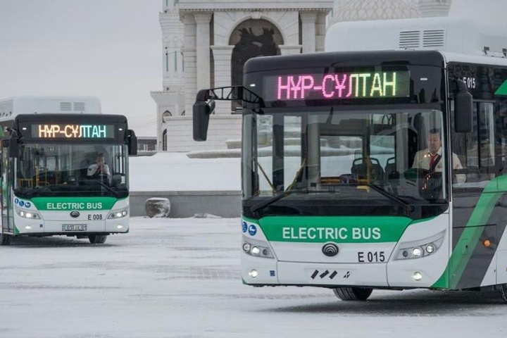 Елордада электр автобустар пайдалануға берілді