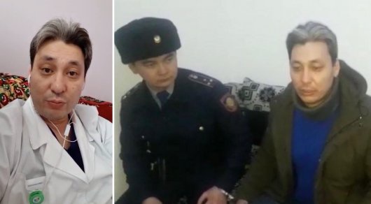 Алматы облысының полицейлері коронавирус туралы жалған ақпарат таратқан дәрігерді ұстады