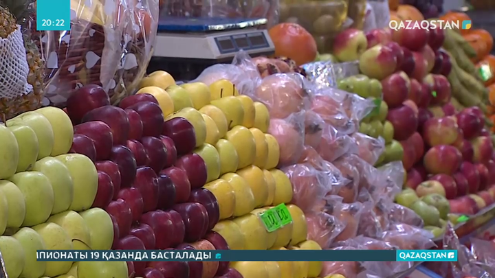 Қытайдан біздің елге 6 мың тонна алма келген