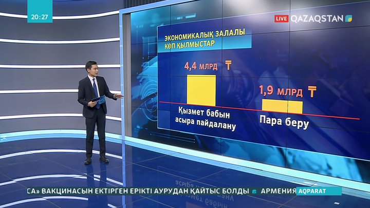 Жемқорлықтан елімізге келген залал 9 есеге артты