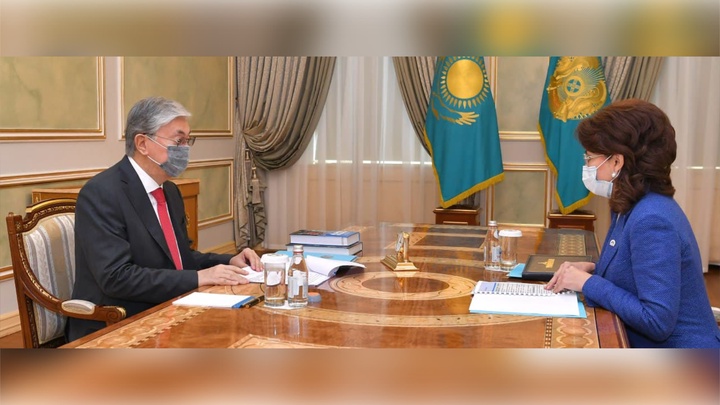 Президент Ақпарат және қоғамдық даму министрін қабылдады